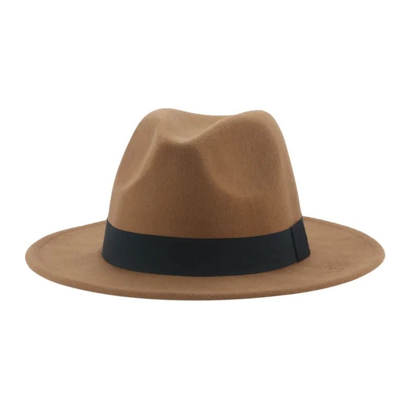 Klobúky pre ženy Fedoras felted Woman Hat Cowboy Hat Western Cowboy Wide Brim Luxury Luxure Casual Outdoor klobúky Sombrero vaquero mjer