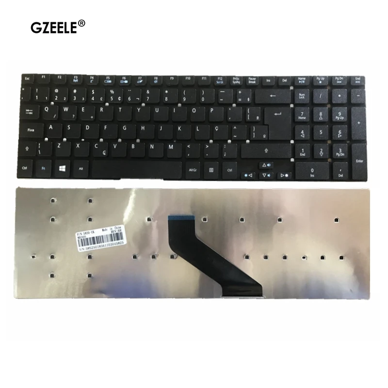 Klávesnica BR/FR/SP pre ACER V3-7710 V3-772G 5830 5830G 5830T 5755 V3-551 V3-571G V3-771G V3-731 V3-572G E5-771 ES1-512 NV55 NV57