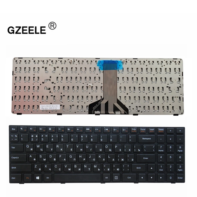 Klávesnica laptopu pre Lenovo IdeaPad/Tianyi 15ibd 100-15 100-15iBy 100-15ibd 300-15 B50-10 B50-50 Séria RU RU klávesnice