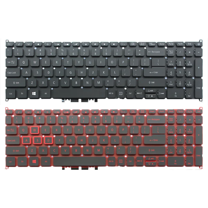 Klávesnica notebook pre notebook pre Acer Spin 5 SP515-51/SP515-51N/SP515-51GN Nitro NP515-51 N17W1