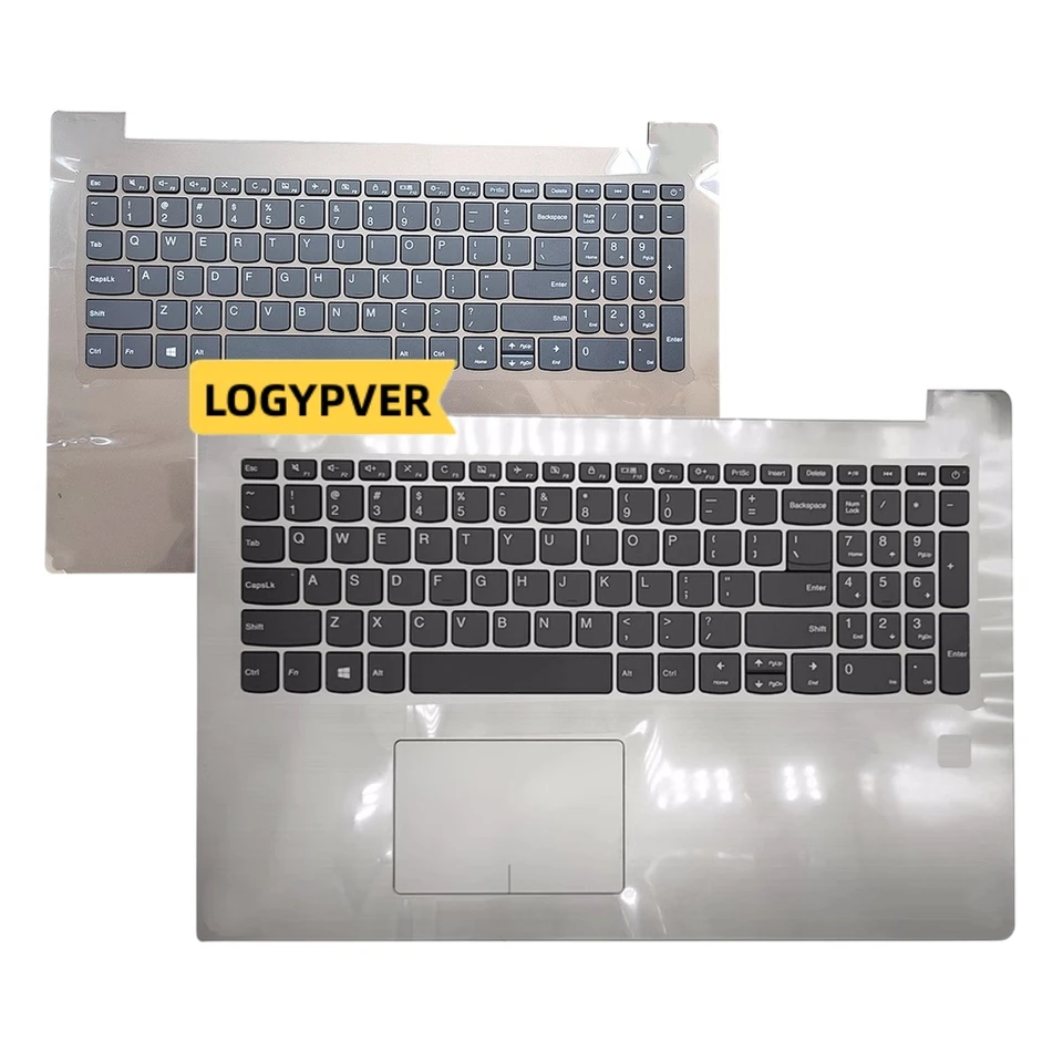 Klávesnica US pre Lenovo IdeaPad 320-15 320-15IAP 320-15AST 320-15IKB 320-15ISK 330-15KB English s Palmrest Gold Silver