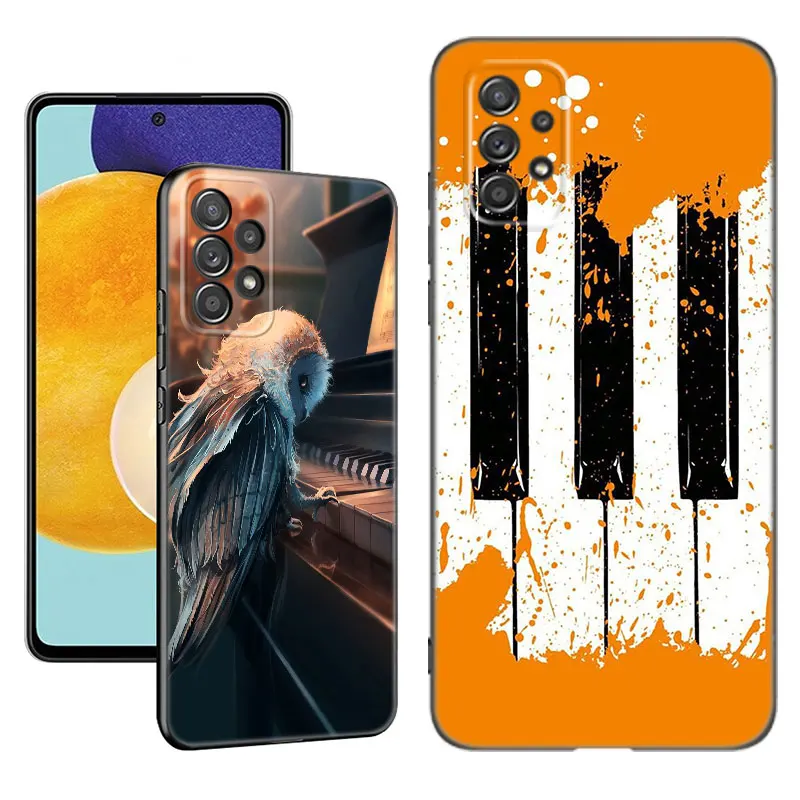 Klávesové puzdro pre klavír pre klavír pre Samsung A13 A22 A24 A32 A23 A25 A34 A35 A52S A53 A54 A55 A73 5G A12 A14 A15 A15 A31 A33 A50 A51