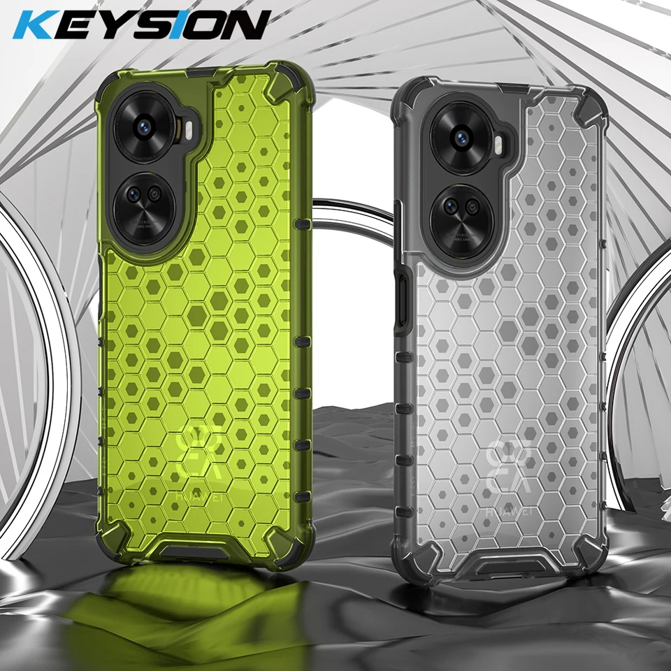 Klávesové puzdro pre nárazové brnenie pre Huawei Nova 12 S 12S Silikón+PC Transparentný kryt telefónu pre Huawei Nova 12 SE 12i