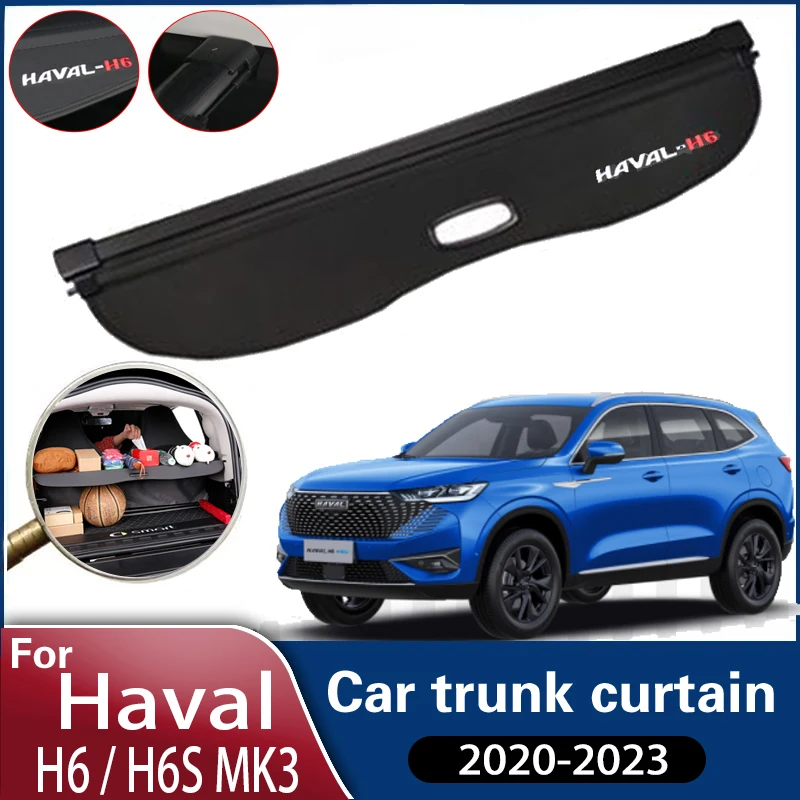 Kmeňový kmeň pre kmeň pre Haval H6 H6S MK3 2020 ~ 2023 2022 Automobilový kmeň kmeňa Cover Zadný stojan na dekoráciu Príslušenstvo prístrešie
