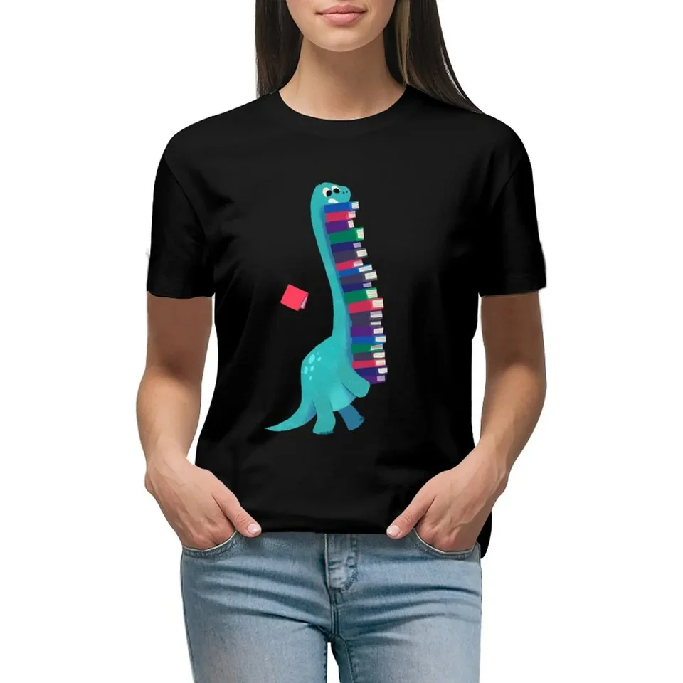 Kniha Dinosaurs 01 Tričko Roztomilé topy zvierat tlačené tričko pre dievčatá hippie oblečenie letné oblečenie pre ženy