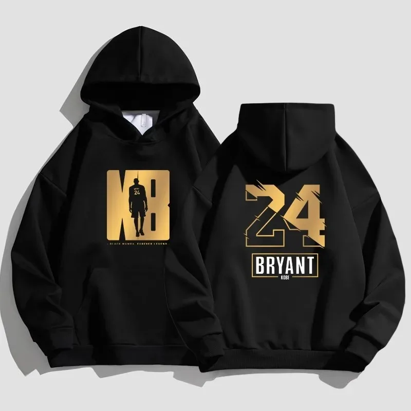 Kobe Bryant Basketball Hoodie Sports and Casual Men Ženy Jar a jesenný módny sveter Kórejský klasický jednoduchý štýl pár