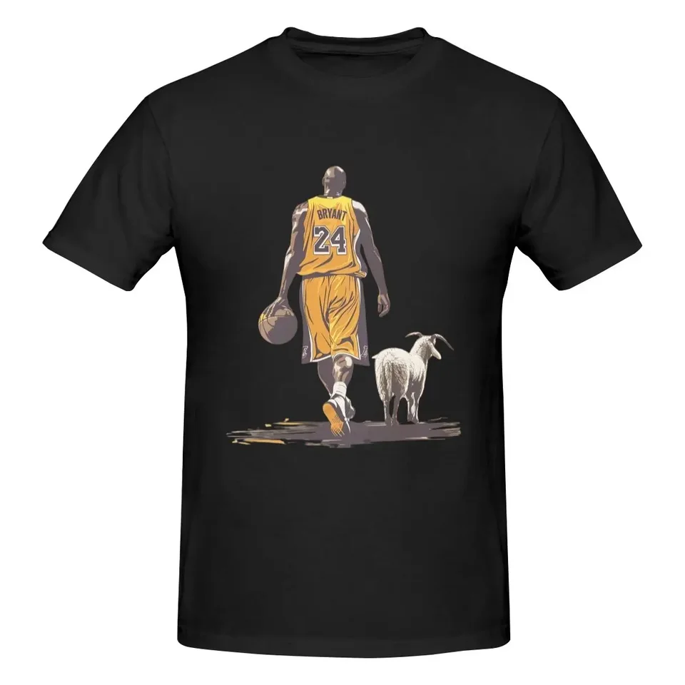 Kobe-bryant kozie luxusné tričká pre mužov letná tlač košele Vysoko kvalitné oblečenie Streetwear S-6XL