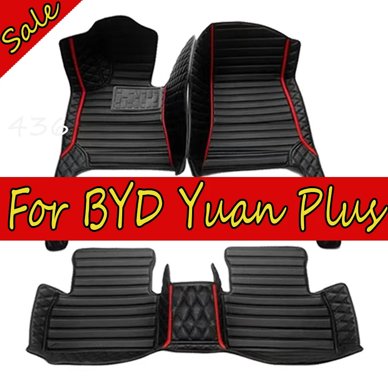 Koberky pre BYD Yuan Plus Atto 3 2021 2022 2023 2024 Atto3 podlahové rohože automobil auto interiérové ​​príslušenstvo automobily