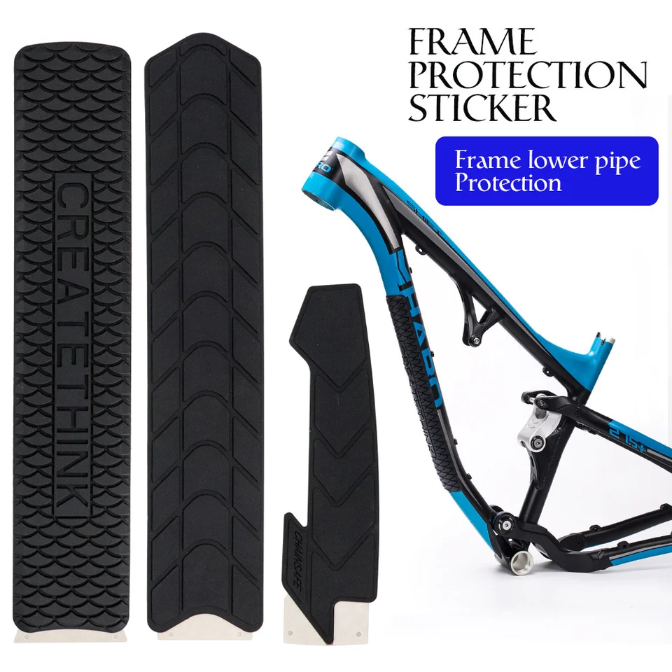 Kocevlo bicykel nálepka proti nálepke proti škrabaniu chránič MTB / Road Bicycle Anti-Slip Ochrana Ochrana Ochrana ochrany rámu