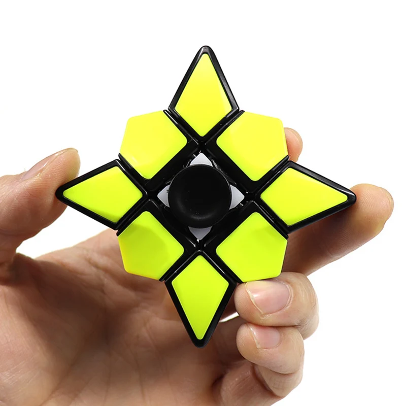 Kocka spinner prst gyro fidget senzorický stres reliéf prsty hračky hračky na ruky spinner stola pre dospelé gyroskop hračky darček