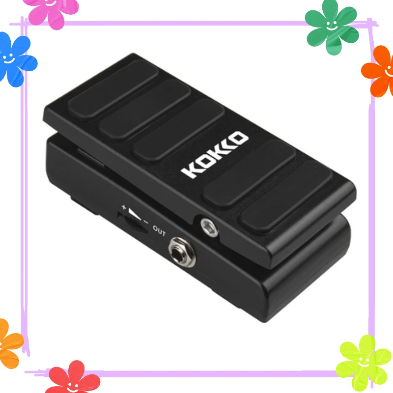 Kokko Wah/Vol Guitarra Pedal Effect Mini Wah Zväzok Wah Wah Pedal True bypass Multi Effects Pedal KW-1 Elektrické gitarové diely