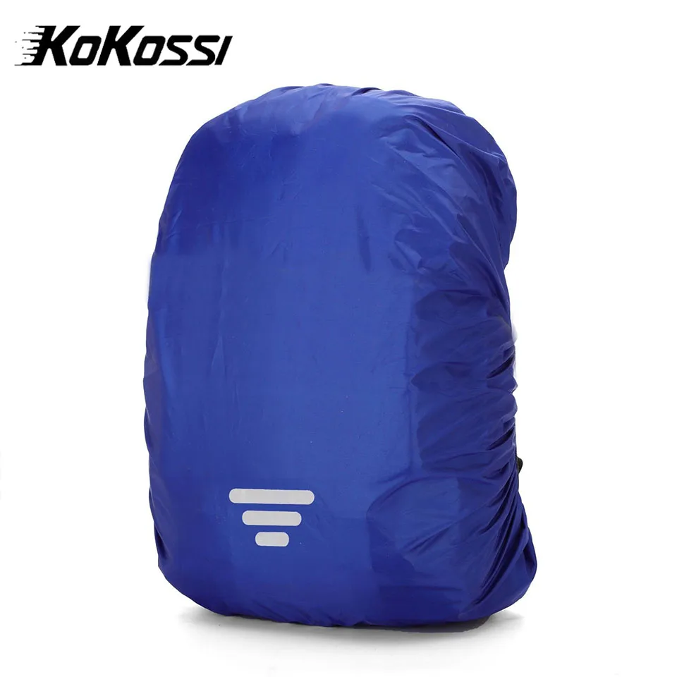 Kokossi 25L-60L dažďový kryt batoh reflexným taktickým vonkajším vodotesným taškou Camping Havárske lezecké bicykle vrecko na prach dažďa