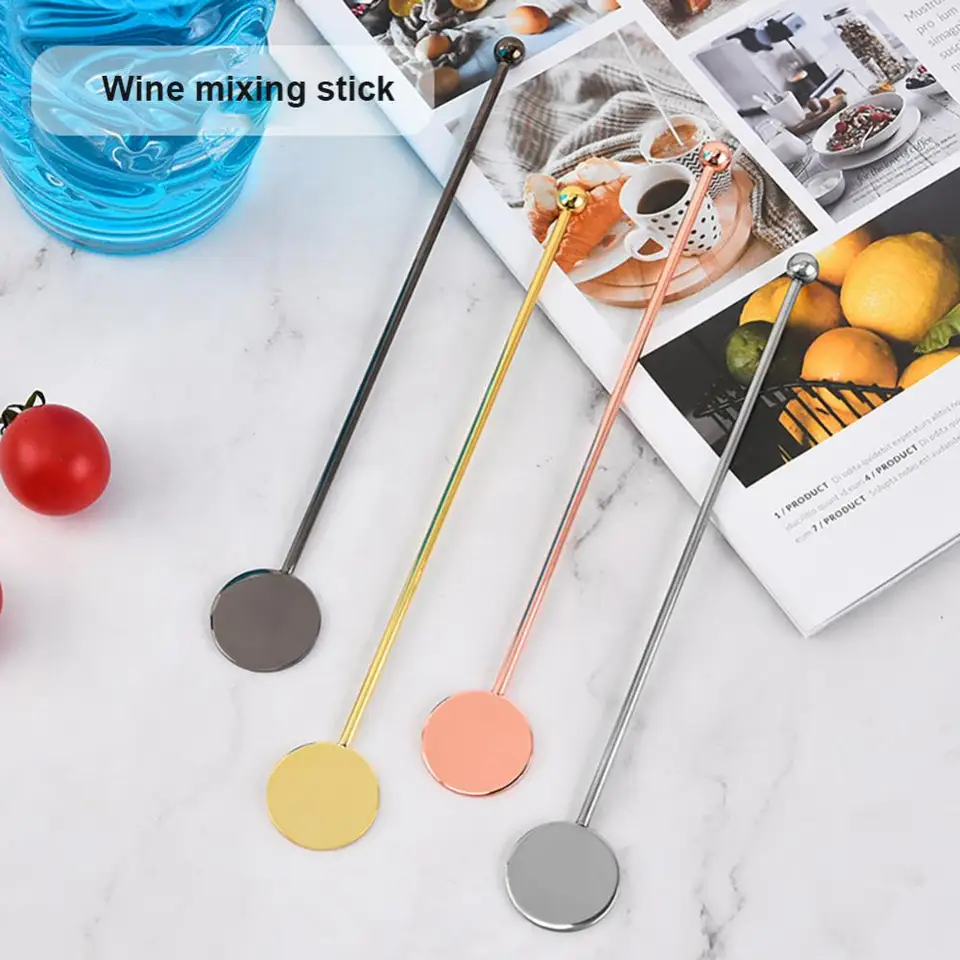 Koktail Picks Stick opakovane použiteľný fantastický viacfarebný pre kokteilový nápoj nápojové miešacie miešania