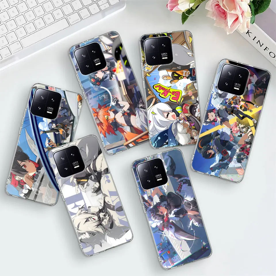 Koleda belobog zenless zóna nula puzdro pre Xiaomi Mi 12T 8 12x 13 5x A1 9 CC9 A3 CC9E 6X A2 11T 10T Silikónový telefón Bolsa Bolsa Bolsa