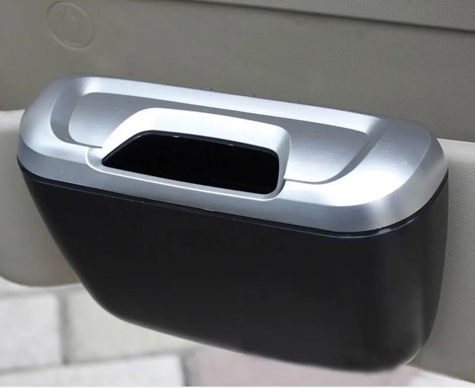 Kombinátor pre krabicu na autá Prach Pase Trash Trash Can Trss Drach Pase Pase Box Storage Puzdro Automatické odpadky