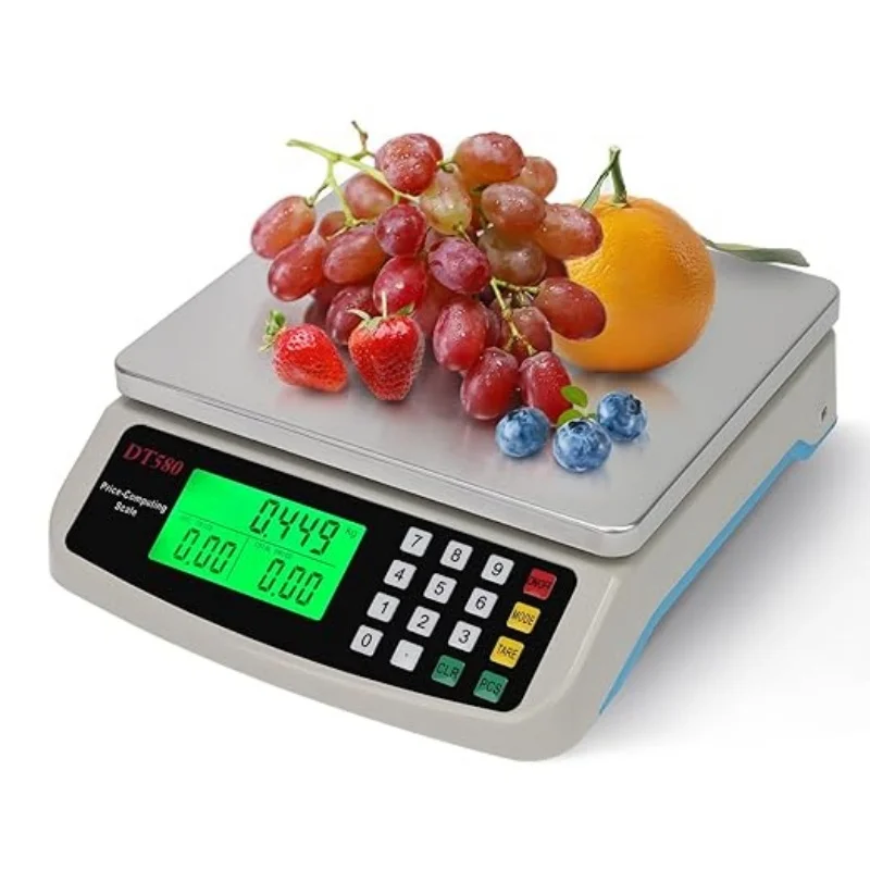 Komerčná potravinová stupnica 30 kg veľká digitálna kuchyňa mierka Pečenie varenie chleba mäso hmotnosť cena výpočtovej stupnice z nehrdzavejúcej ocele PA