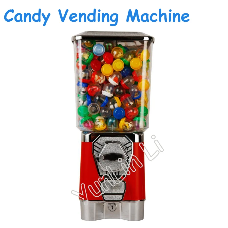 Komerčné cukrovinové automaty hračkárske kapsula/ skákacie guľky Gumball Machine Candy DispenSer s mincovými boxami