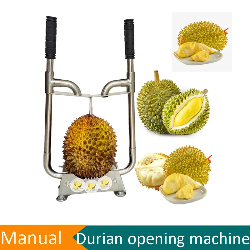 Komerčný Durian Shreing Peeler Stroj s vysokou účinnosťou Musang King Tvrdý povrch Otvorený výrobca škrupiny z nehrdzavejúcej ocele