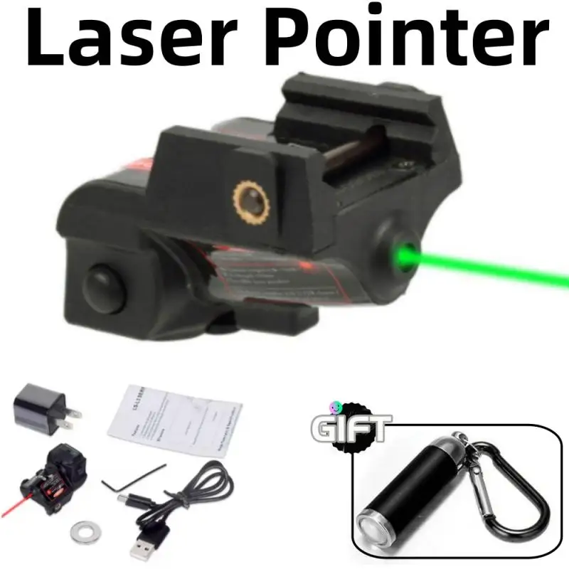 Kompaktná pištoľ Mini laserový pohľad LS-L3 Červená/zelená/modrá LSAER Pointer Taurus G2C G3C 9 mm TS9 Glock 17 19 Príslušenstvo poľovníckych zbraní