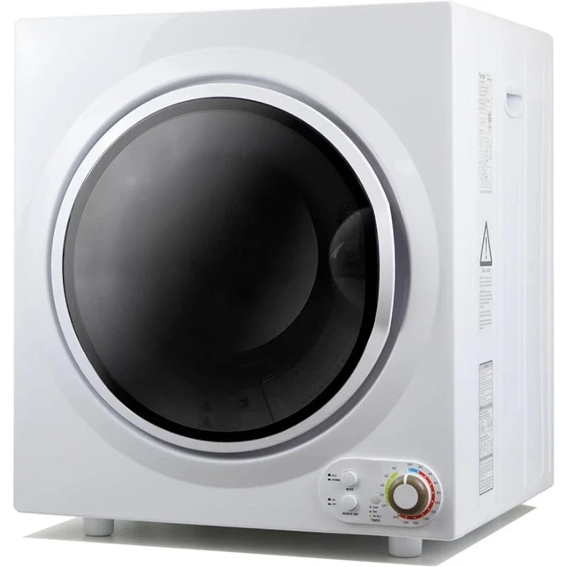 Kompaktná sušička 13,2 libier Objem zaťaženia 110 V 1500W prenosné sušičky odevov 3.5 Cu.ft. Vanňa z nehrdzavejúcej ocele, 4 režimy sušenia
