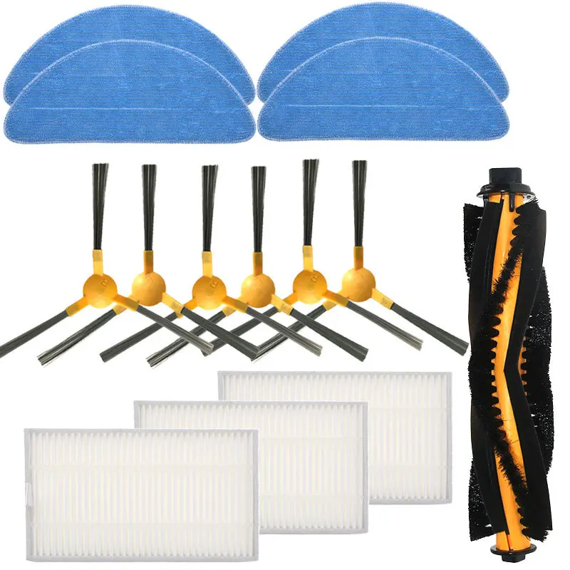 Kompatibilné pre (Liectroux C30B, E30, XR500, PROSCENIC 800T, 820S, 830P, Blaupunkt XBOOST)