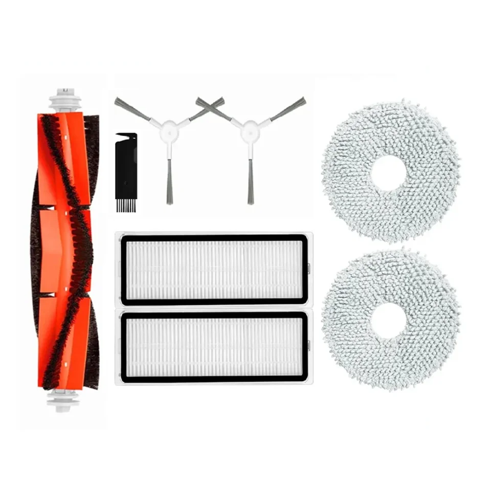 Kompatibilné pre robotické vákuum Xiaomi S10+ /S10 Plus B105 náhradné diely doplnky hlavnej bočnej kefy Hepa Filter mop hand handry