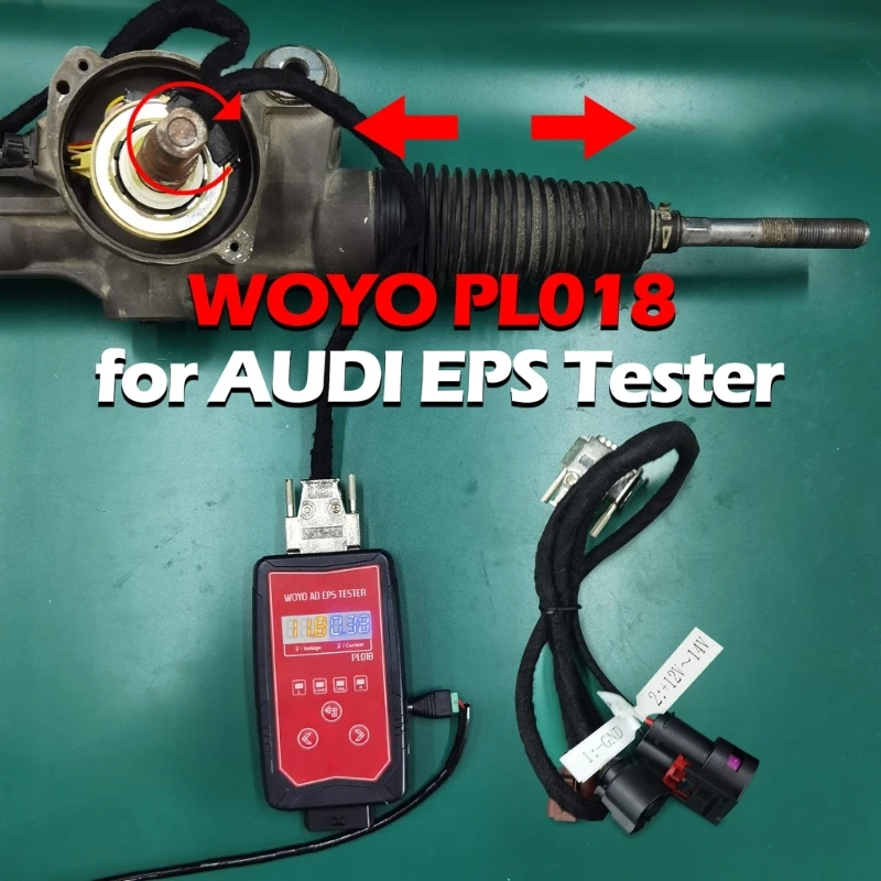 Kompatibilný pre PL018 Tester na riadenie kolies Elektrický riadiaci posilňovač Diagnostický náradie