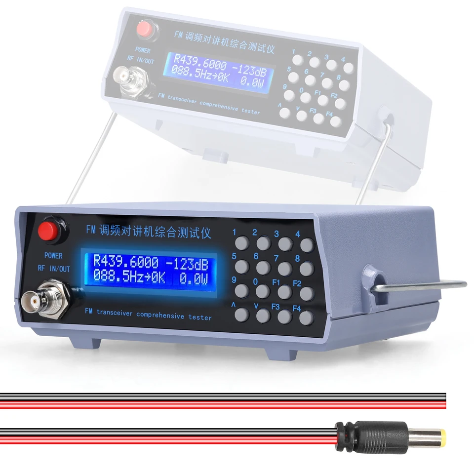 Komplexná frekvenčná modulácia generátora signálu Tester Testovací meter tester Tester pre VHF UHF Radio Rundheld Randheld