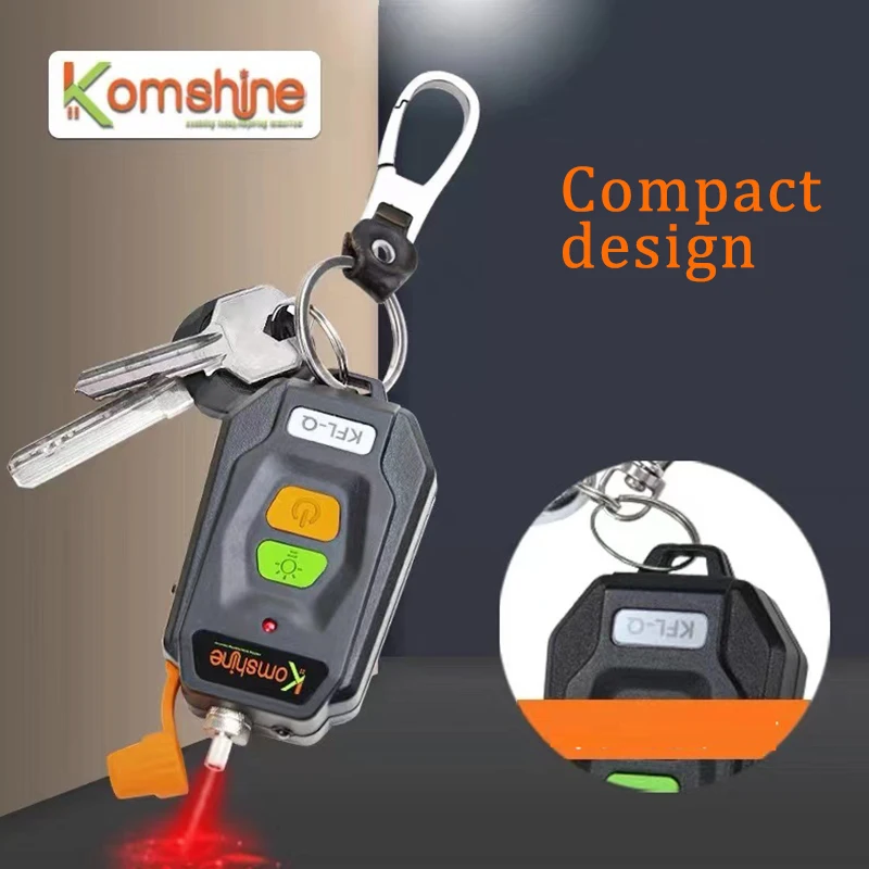 Komshine KFL-Q FTTH 10-30MW Vizuálna chyba lokalikátor Optické vlákno káblové tester Fiber Optické vlákno Kontrola 8-25 km VFL