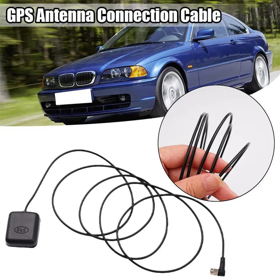 Konektor AUR GPS GPS Anténa SMA 1,7 -meter prijímač GPS Auto letecký adaptér pre hráč kamery navigácie navigáciu v nočnom videní H6E6