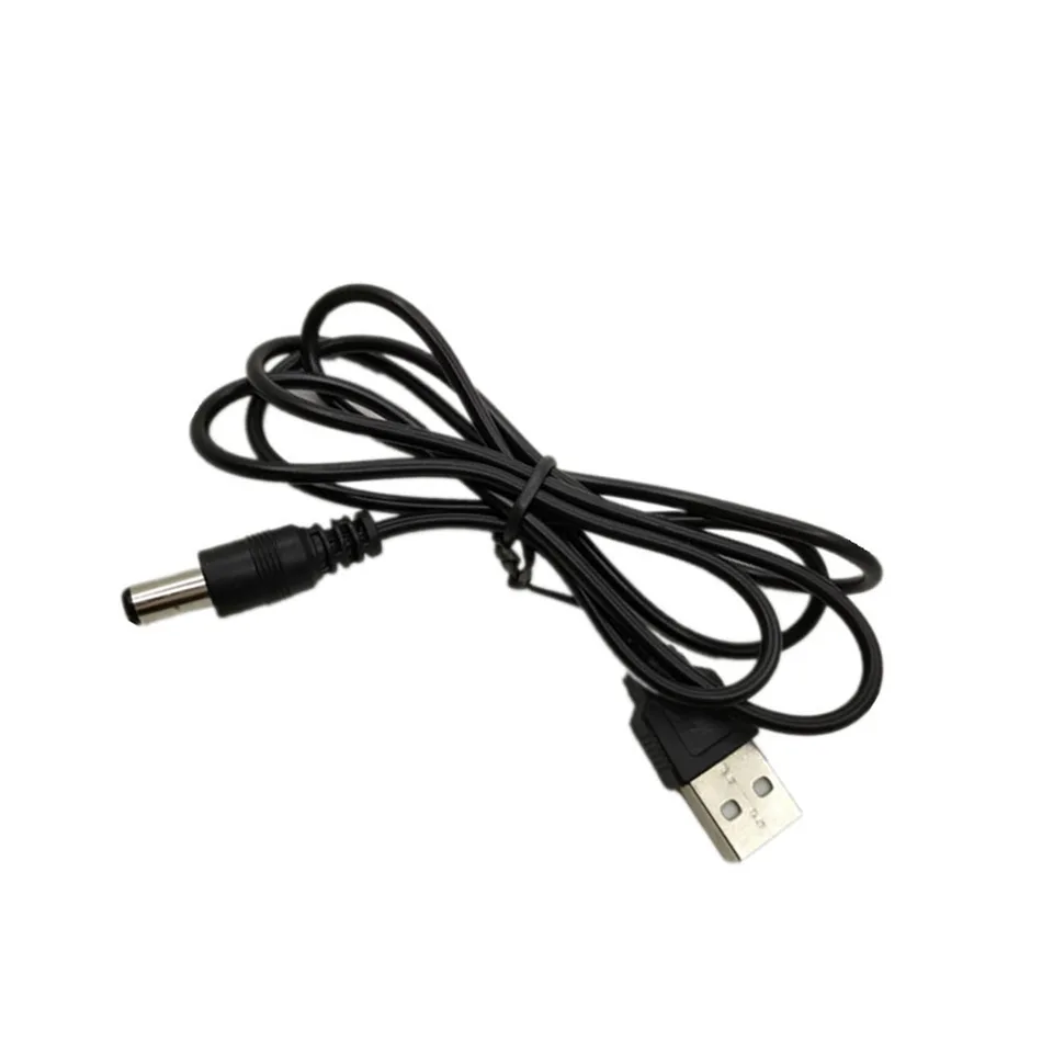 Konektor napájacieho kábla Profesionálne USB do DC5.5x2.1mm nabíjací kábel Elektronika pre zariadenie solárneho kyslíka