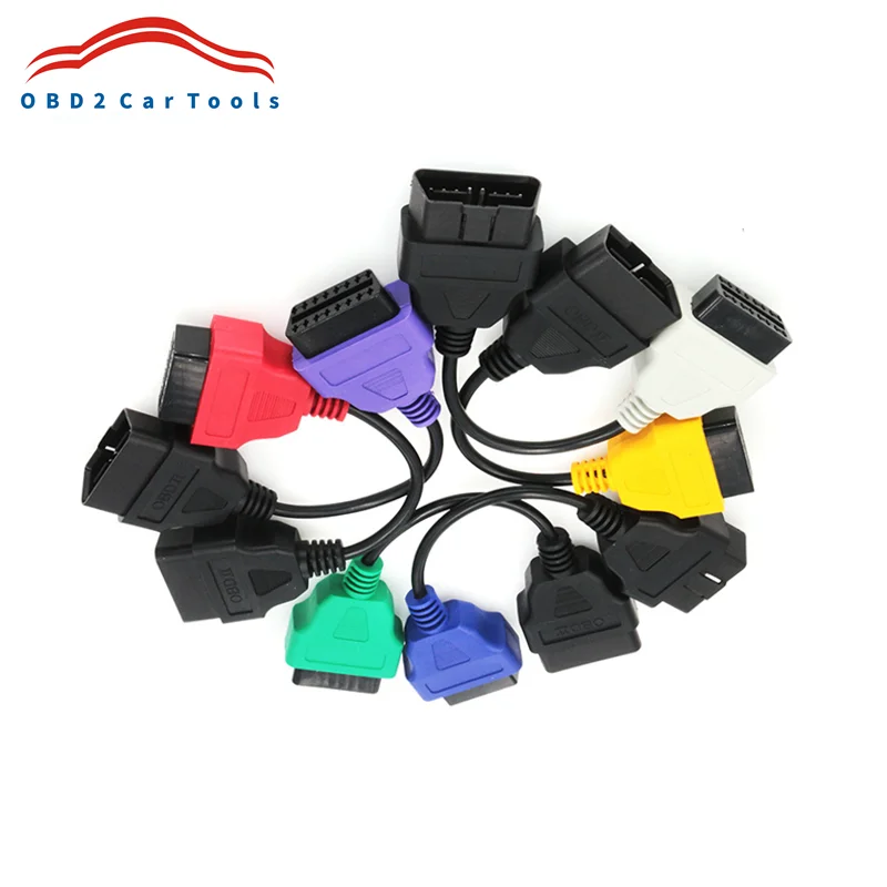 Konektor OBD2 II Multi ECU Skenovanie pre Fiat OBD 2 Kábel Multiecuscan predlžovací kábel OBD2 Adaptér OBD Diagnostický kábel