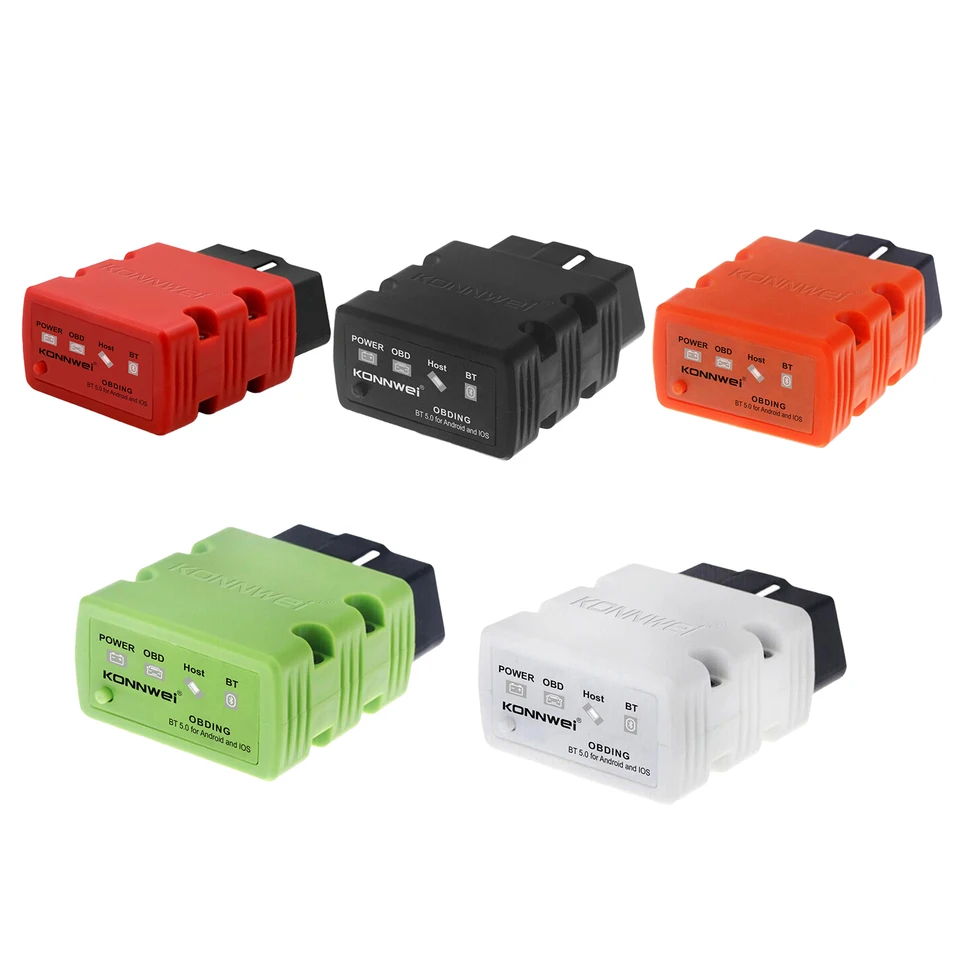 Konnwei KW902 OBD2 MINI BT 5.0 Diagnostický skener ChIP Čítač ELM327 TOWER pre Android
