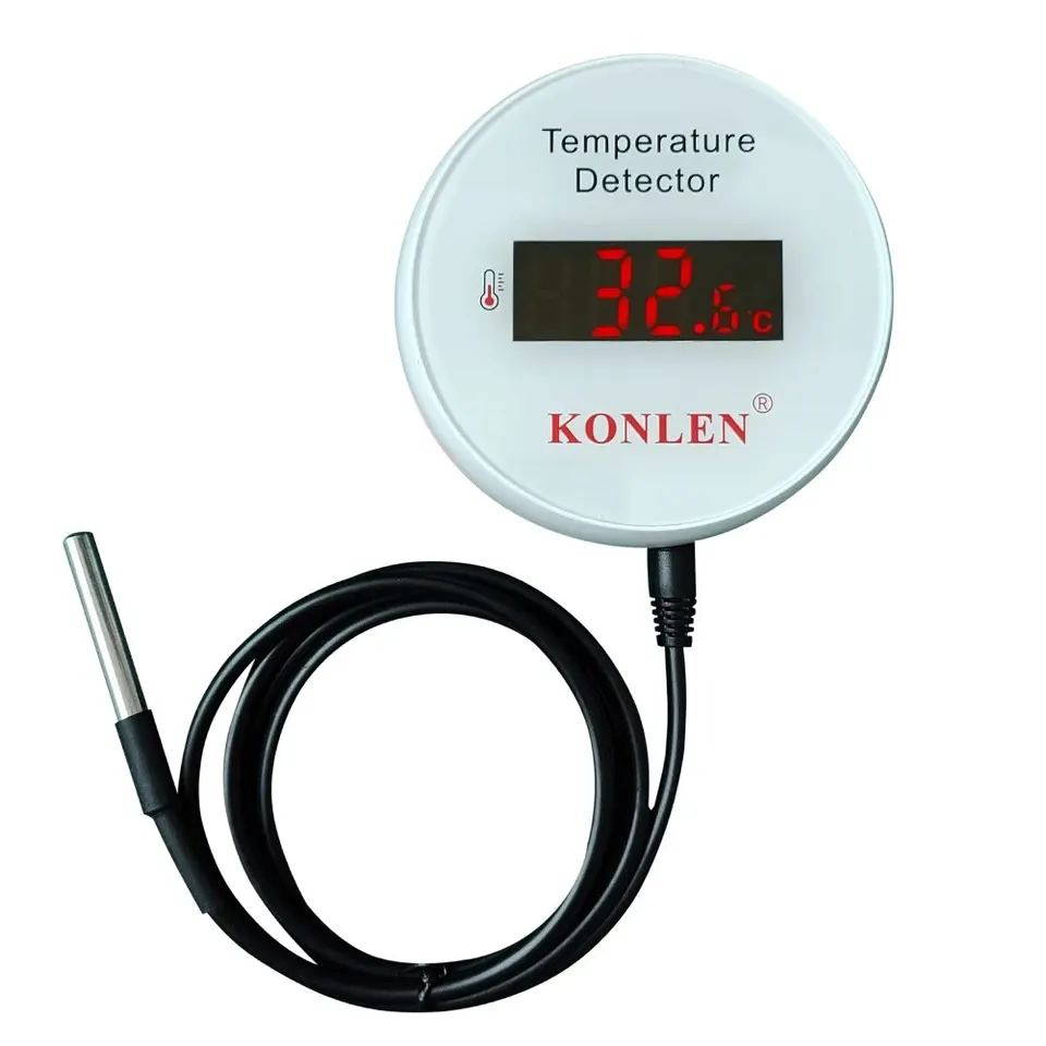 Konsor teplo teploty konáru konlen tuya wifi 3M sonda Digitálny teplomer inteligentný život domáci vodný bazén mrazničku termostat diaľkový poplach