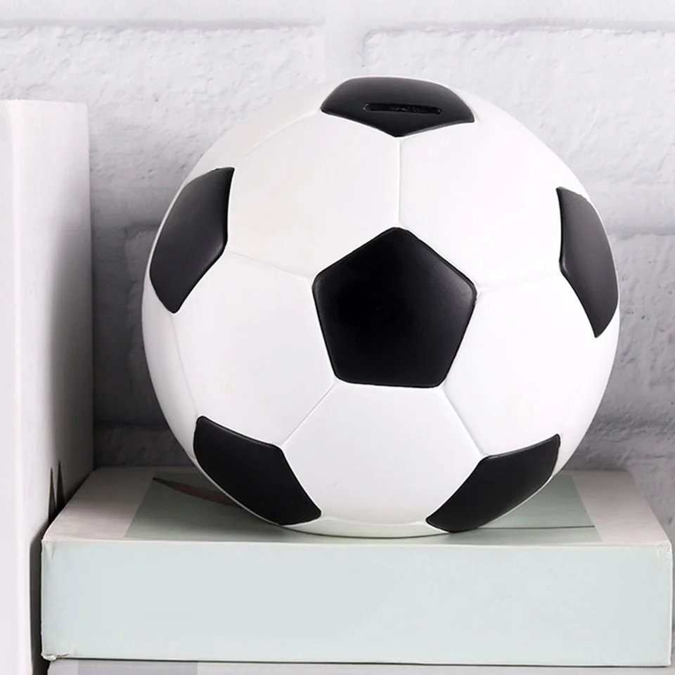 Kontajner futbalové prasiatko banka DECON DECON pre deti vinylové peniaze
