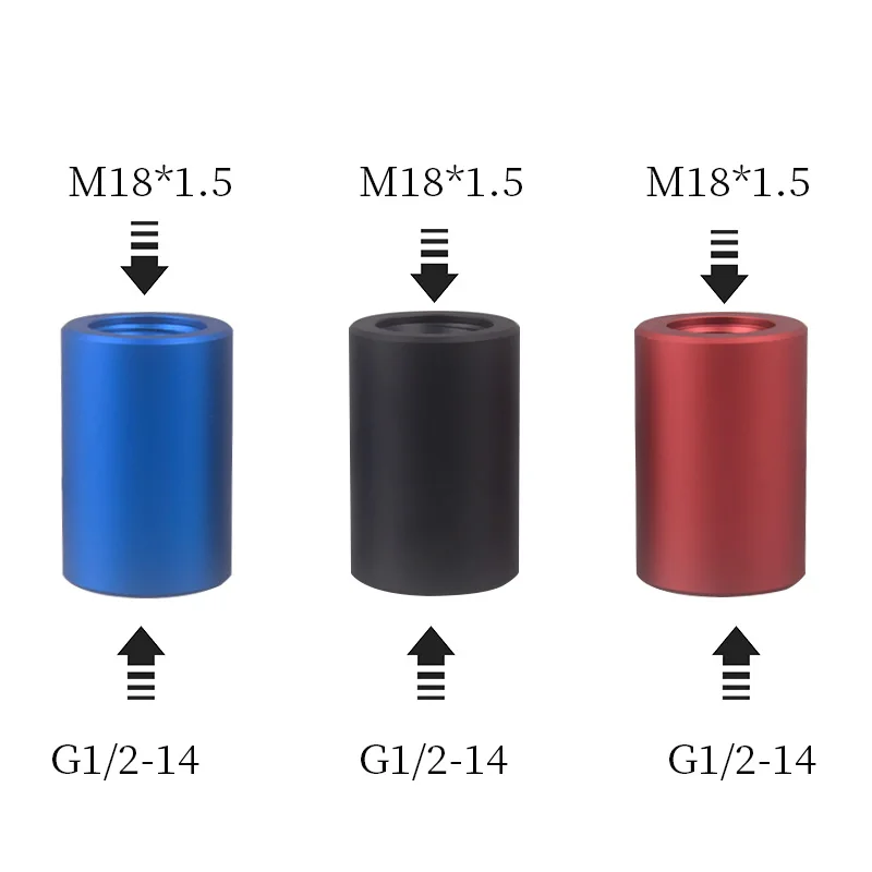 Konverzie HPA G1/2-14 M18*1,5 závitového montážneho plniaceho naplneného plynu Adaptér Adapter Adapter Connector pre stanicu Scabu