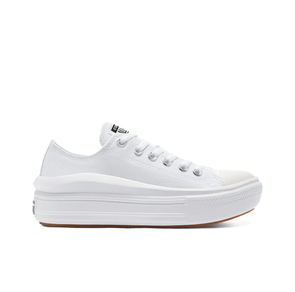 Konverzovať All Star Move Men and Women Skateboarding topánky Outdoor Vintage Sneaker Low-top White