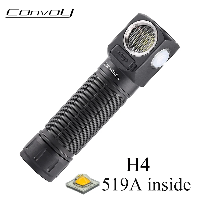 Konvoj H4 519A Svietidlo LED LED LAD LANTERNA 21700