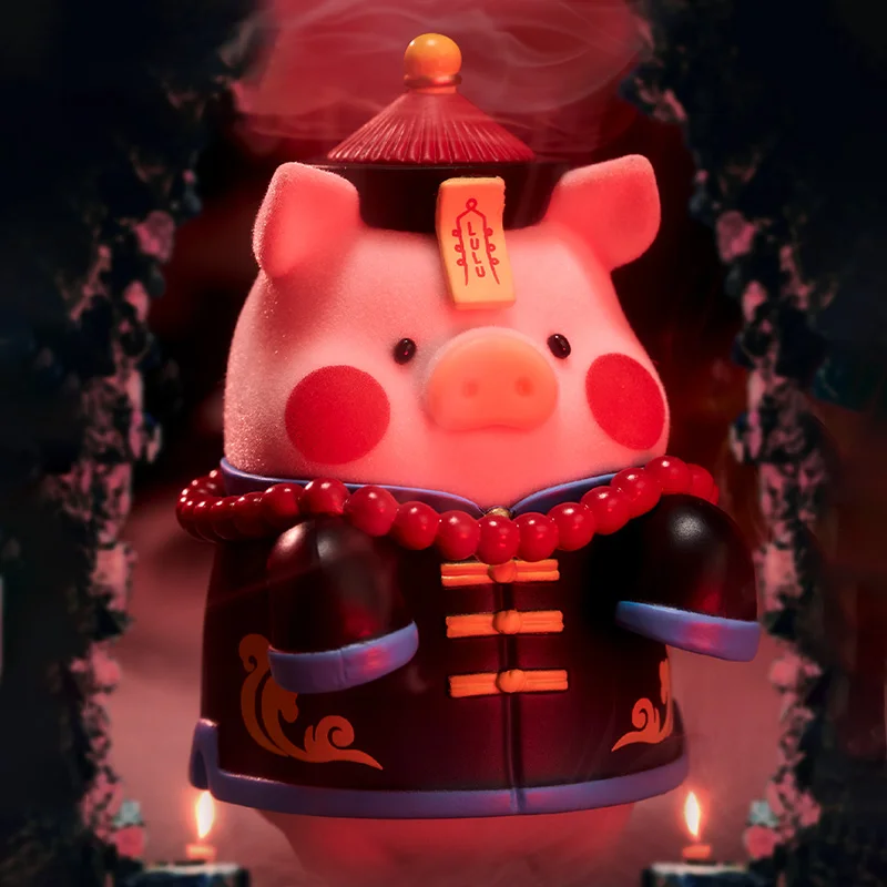 Konzervovaný lulu Piggy Surprise Can Zombie Series Anime Action Figure Q Model hračky halloween ghost dekor pre dospelé deti darček