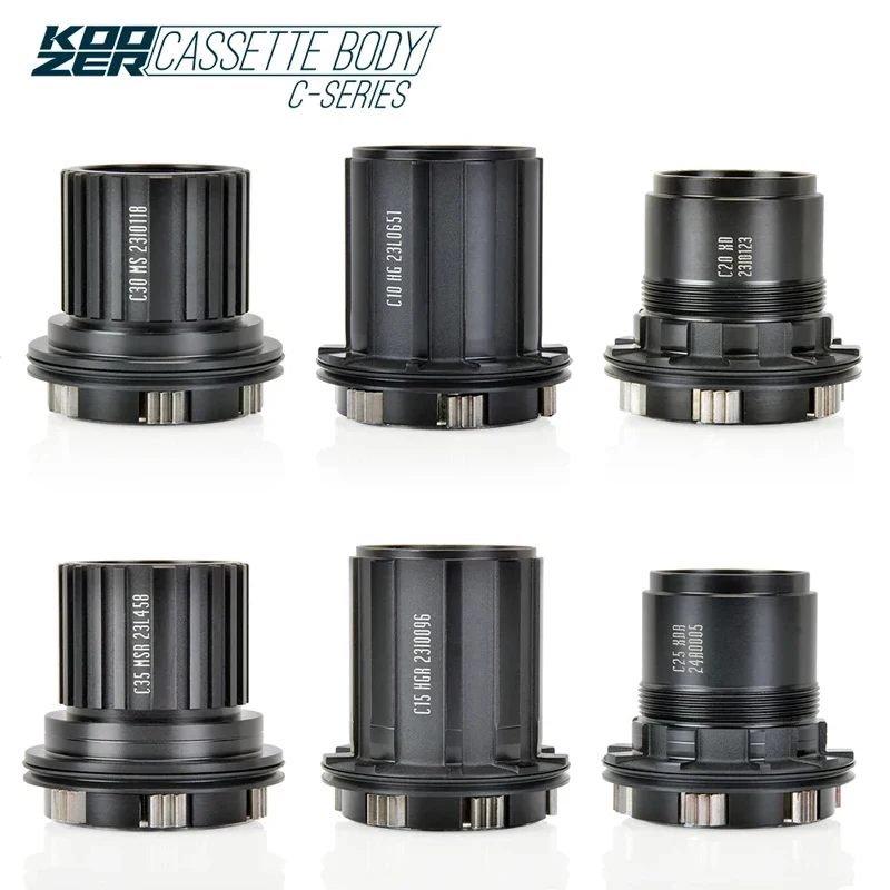 Kooer 450 C Séria MTB Road Road Bicycle Hub Cassette Body Hg 8-11S XD XX Micro Spline MS 12S FreeHub Bike Parts Hgr XDR MSR