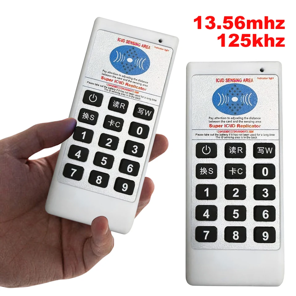 Kopírka a čítačka vreckovej frekvencii pre 125 kHz až 13,56 MHz RFID NFC IC Duplikácia a písanie karty