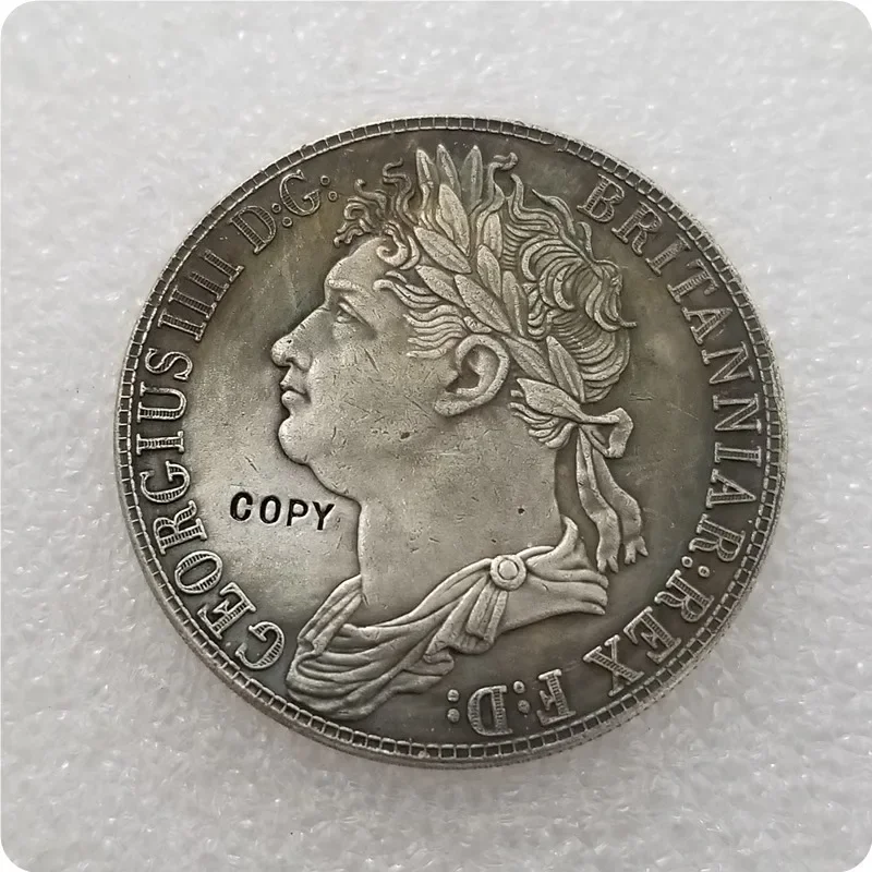 Kopírujte repliku 1830 koruna William IV Scottish Shield Silver Copy Crypto Challenge Pocket Coins Vianočné darčeky