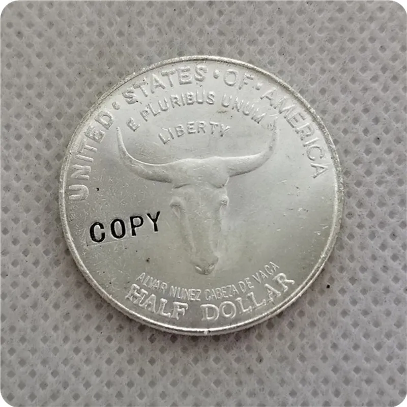 Kopírujte repliku 1935 Old Spanish Trail Half Dollar Coin UNC Kópia