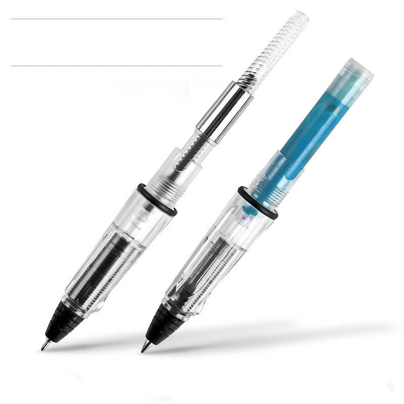 Korekcia polohy Fontána Pen Transparentné biele gélové pero Škola Študent Office atramentové perá