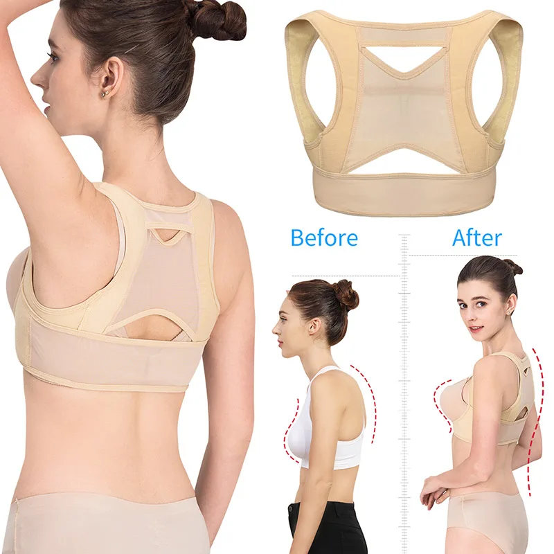 Korektor polohy ramena chrbta bolesti chrbta chrbta chrbtice Orthopedic Brace Belt Straight Corset pre zadnú podporu