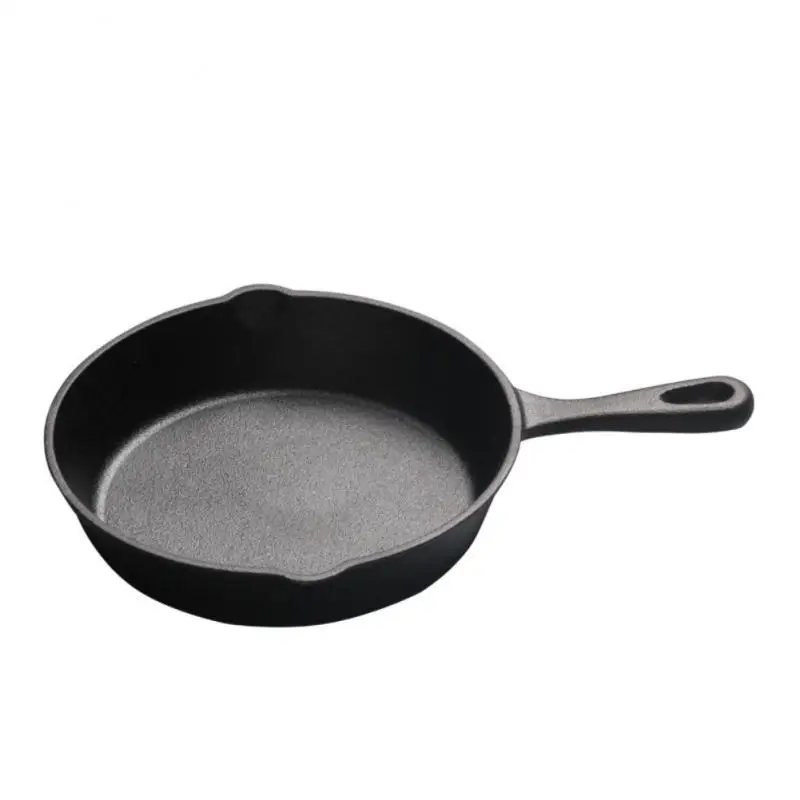 Korenené liatinové mriežky Kvalita kuchyne Kvalita železnej mriežky raňajky raňajky Wok steak vaječné panvica Panva