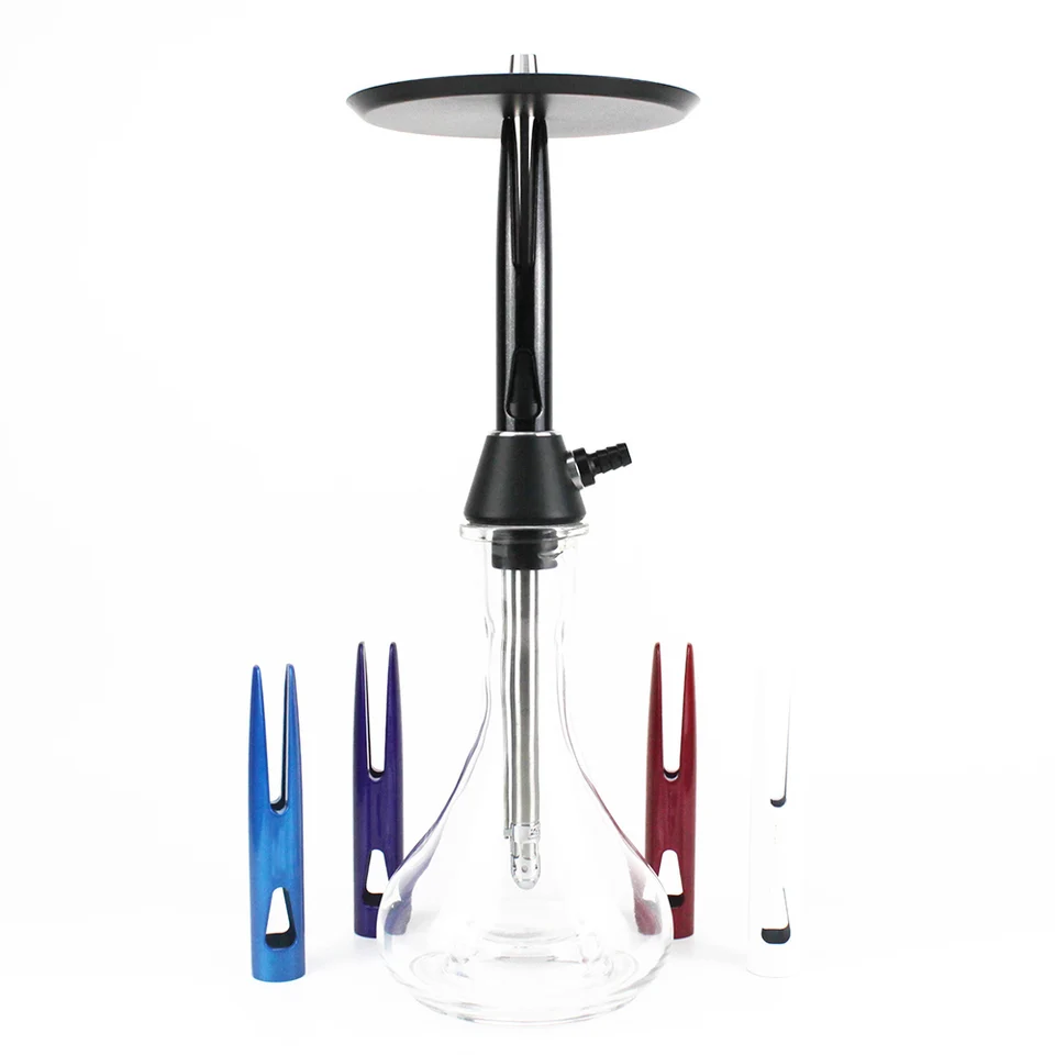KORESS K3 Black Gloss HookAh s inovatívnou kontrolou trakcie Nargile Sheesha Narguile Chicha Cachimbas Shisha Korress Hookah K3