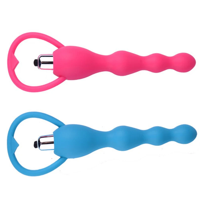 Korálky Vibrator Výkon dildo vibračné penis želé análne plug sex hračky gspot masturbácia masážne výrobky pre ženy