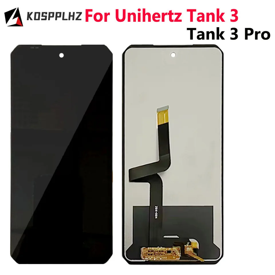 KospplHz FHD+ pre UniHertz Tank 3 Pro Display LCD Screen Screen Touch Panel Výmena testovaná pre 8849 Tank 3 LCD