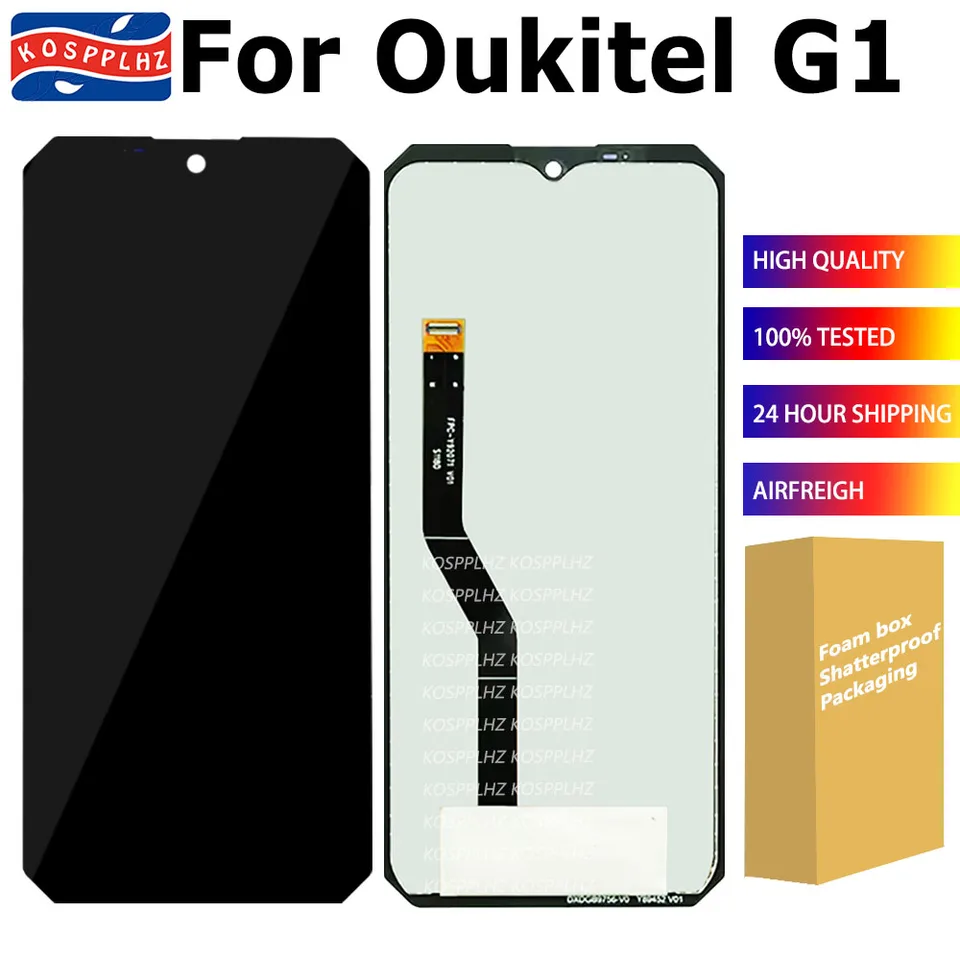 KospplHz originál pre OUKitel G1 LCD Display Display Touch Sensor Screen 6,52 